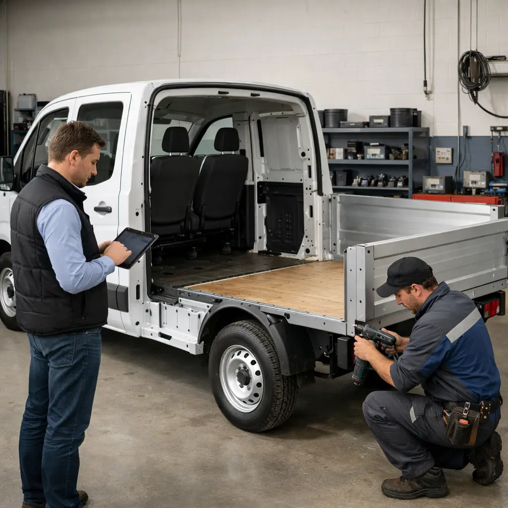 minibüs kamyonete dönüşüm